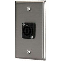 Main product image for Pro Co WP1009 (1) Speakon Wallplate Single Gang 248-146